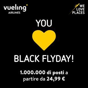 Immagine di sfondo della pagina E' Black Friday anche per Vueling