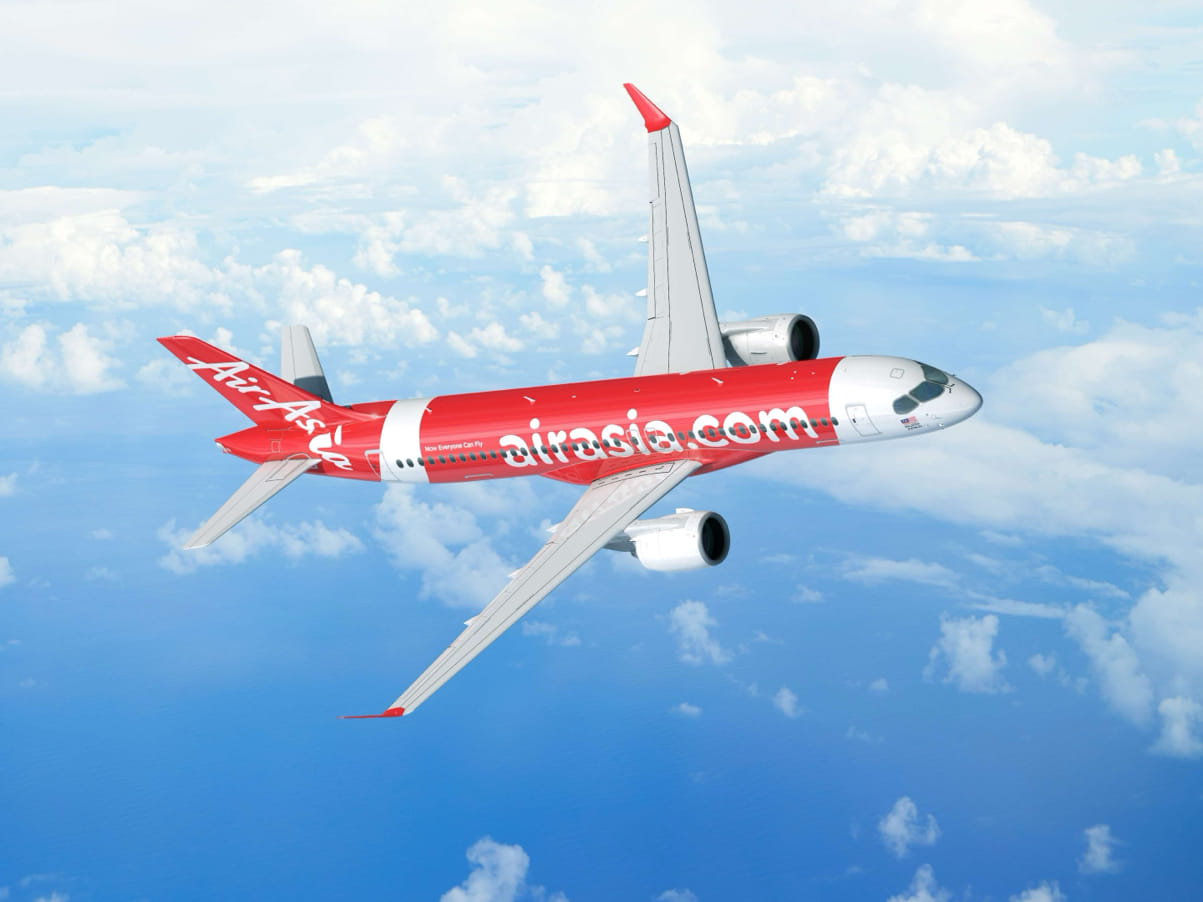 Immagine AirAsia, ordine storico per 150 aeromobili A220