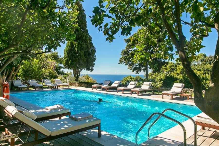 Immagine di sfondo della pagina Federalberghi Capri, un premio per l'Hotel Minerva