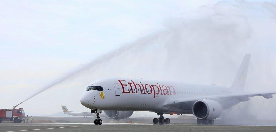 Immagine di sfondo della pagina Due nuovi A350-900 per Ethiopian Airlines