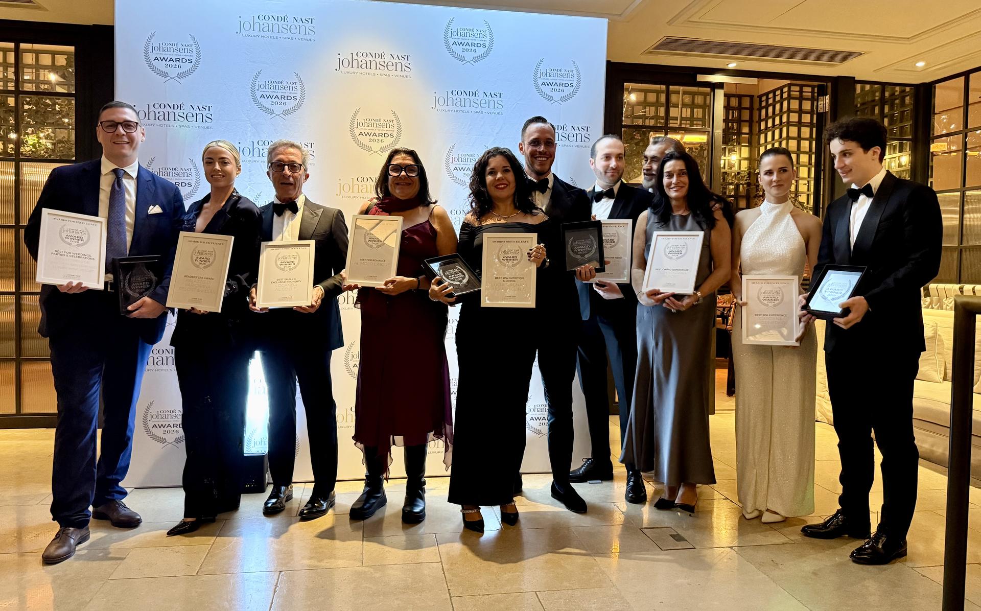 Immagine di sfondo della pagina L’Italia trionfa agli Awards for Excellence 2026 di Condé Nast Johansens: nove riconoscimenti per l’ospitalità d’eccellenza