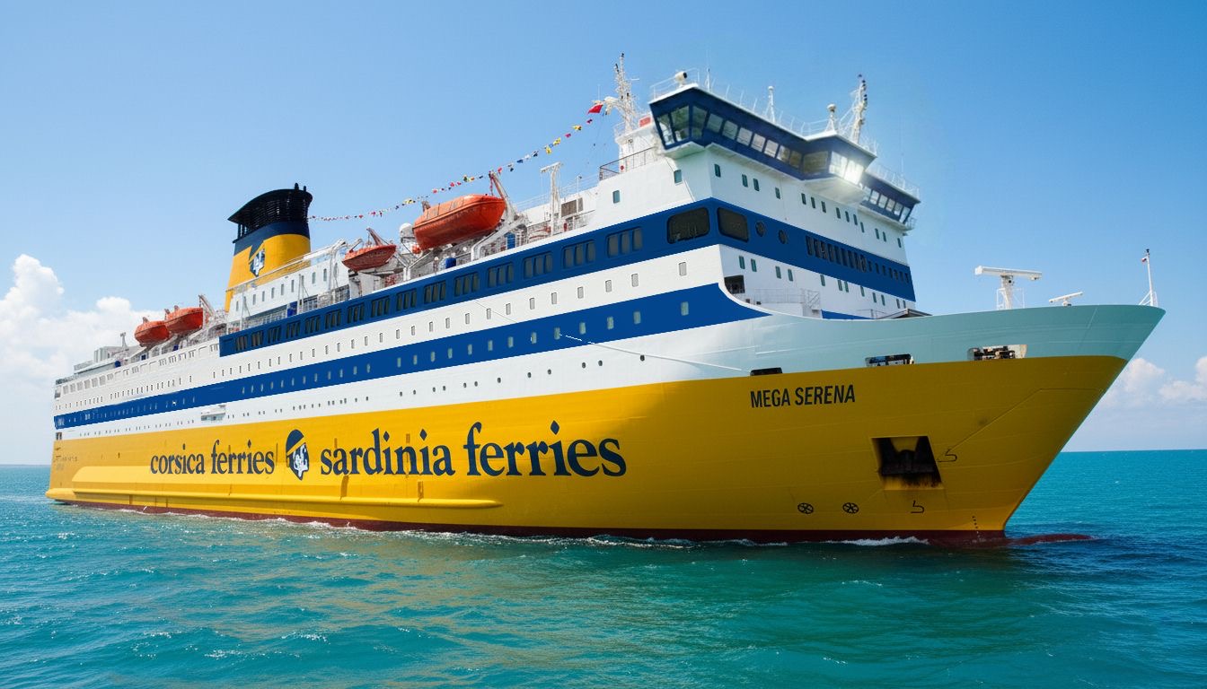 Immagine di sfondo della pagina Corsica Sardinia Ferries accoglie la nuova Mega Serena nella flotta