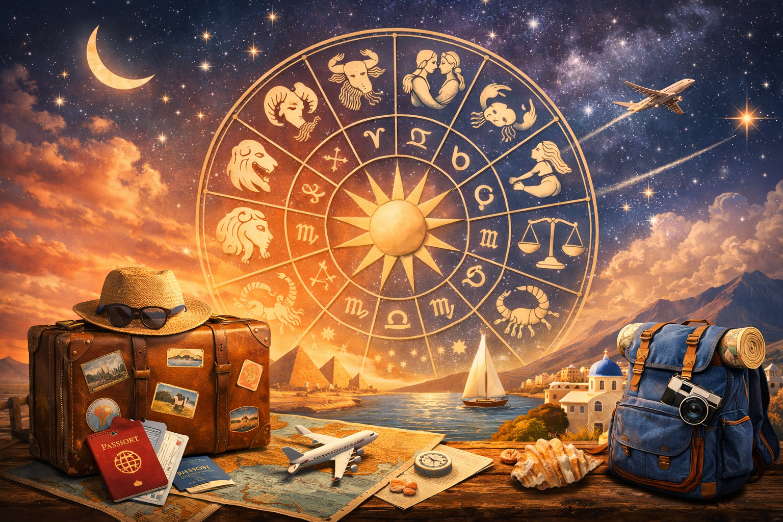 Immagine Il 2026 in valigia: l'oroscopo per chi ama viaggiare. Cosa dicono le stelle...e i nostri desideri!