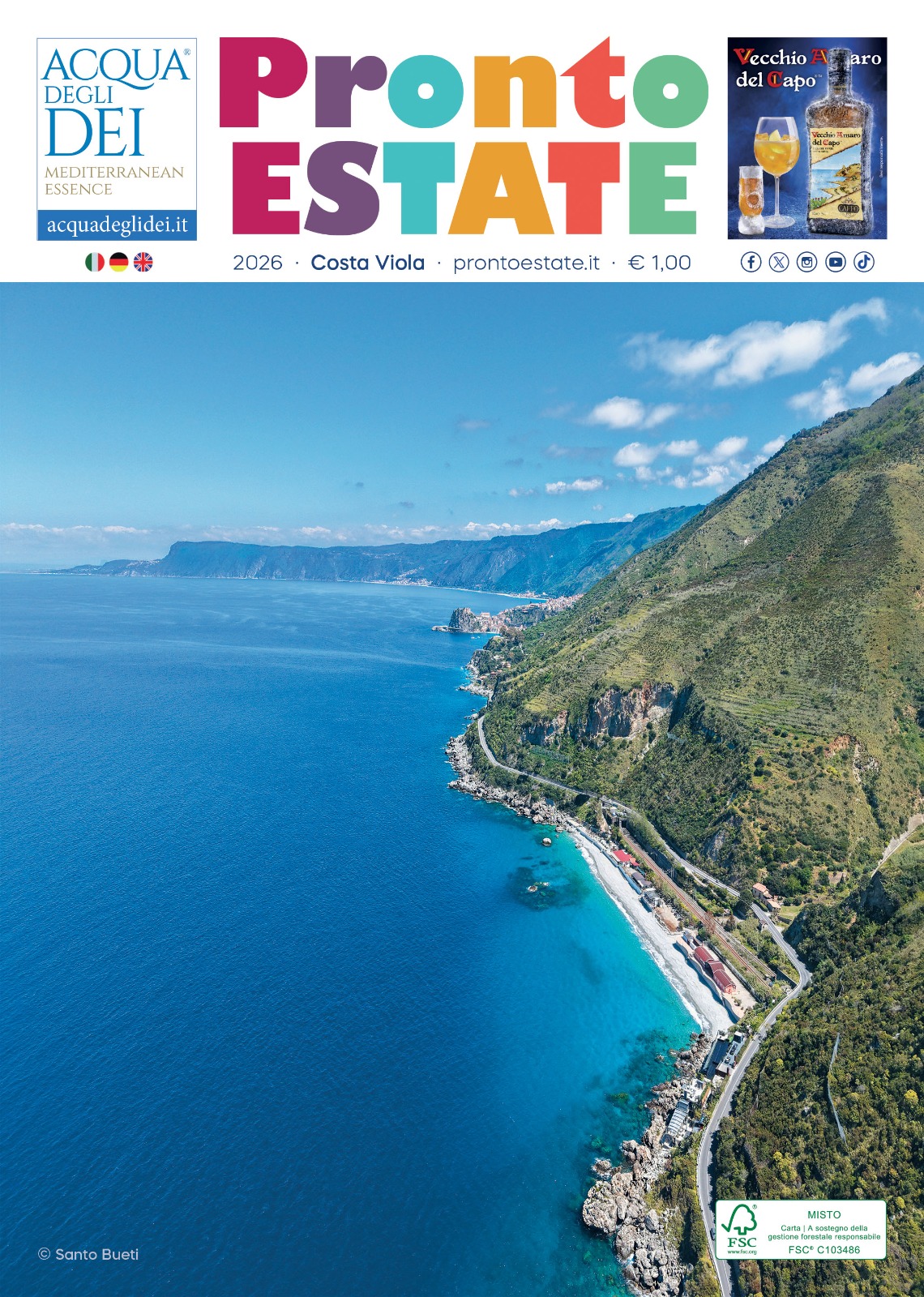 Immagine Pronto Estate 2026: il turismo in Calabria tra Tropea, Pizzo e la Costa Viola