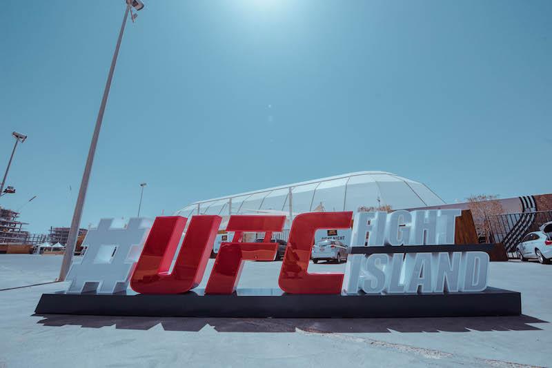Immagine di sfondo della pagina Ad Abu Dhabi il Return to UFC Fight Island