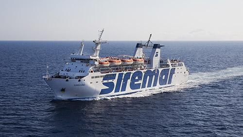 Immagine di sfondo della pagina Siremar investe nella flotta