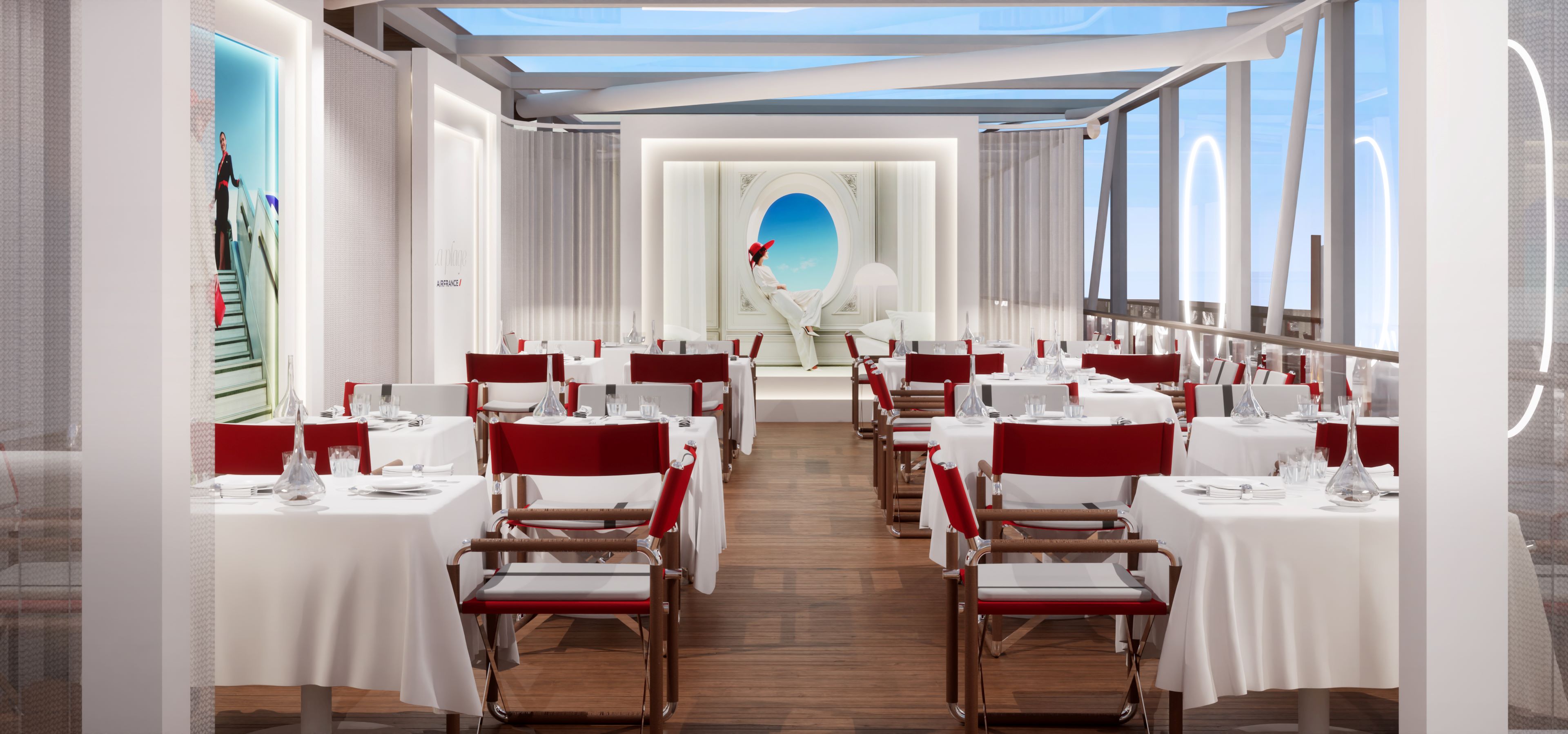 Immagine La spiaggia di Air France arriva al Festival di Cannes: una nuova edizione nei colori di La Première
