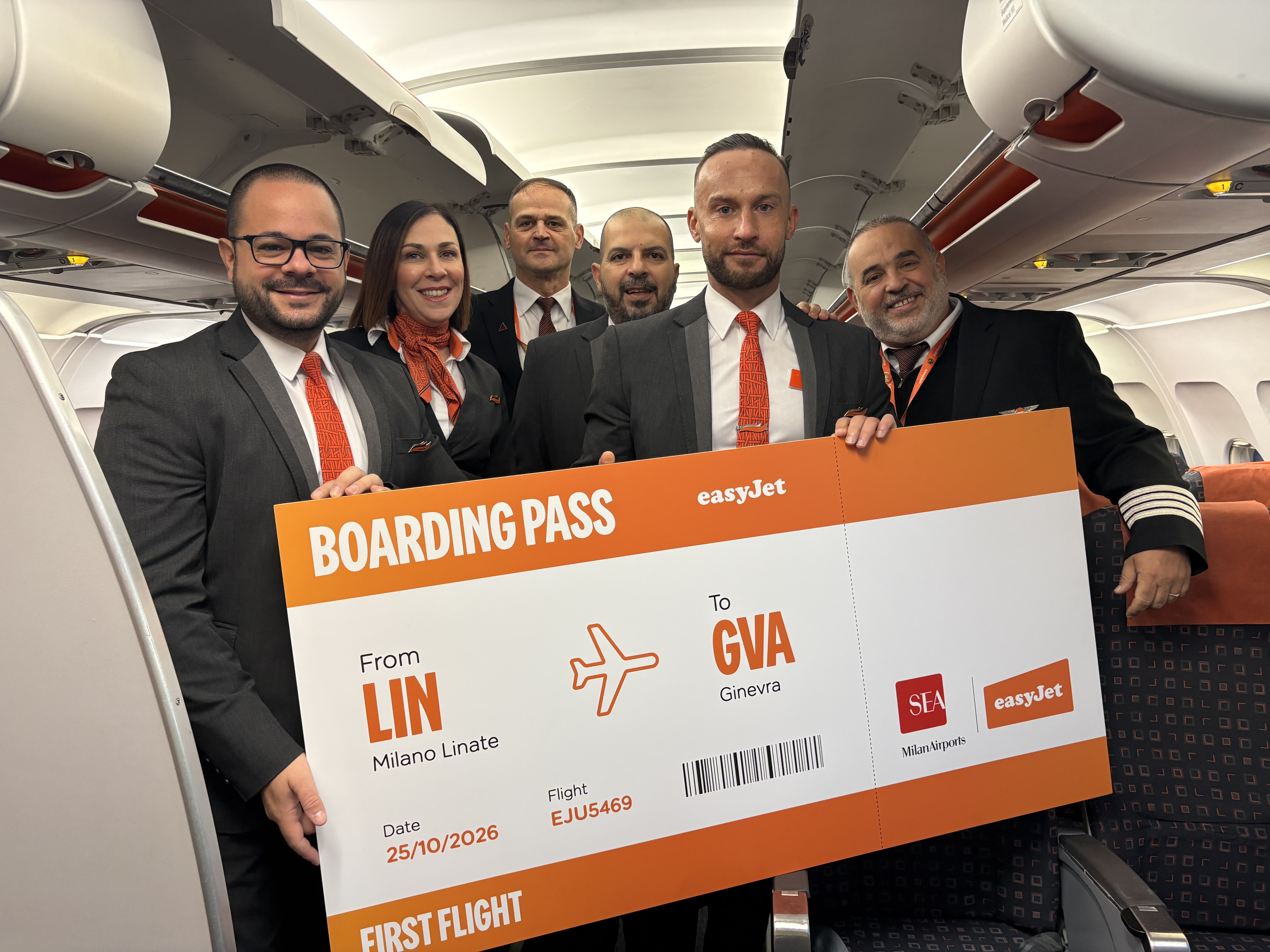 Immagine easyJet inaugura il volo Milano Linate-Ginevra: 6 frequenze settimanali e 23 destinazioni dallo scalo cittadino