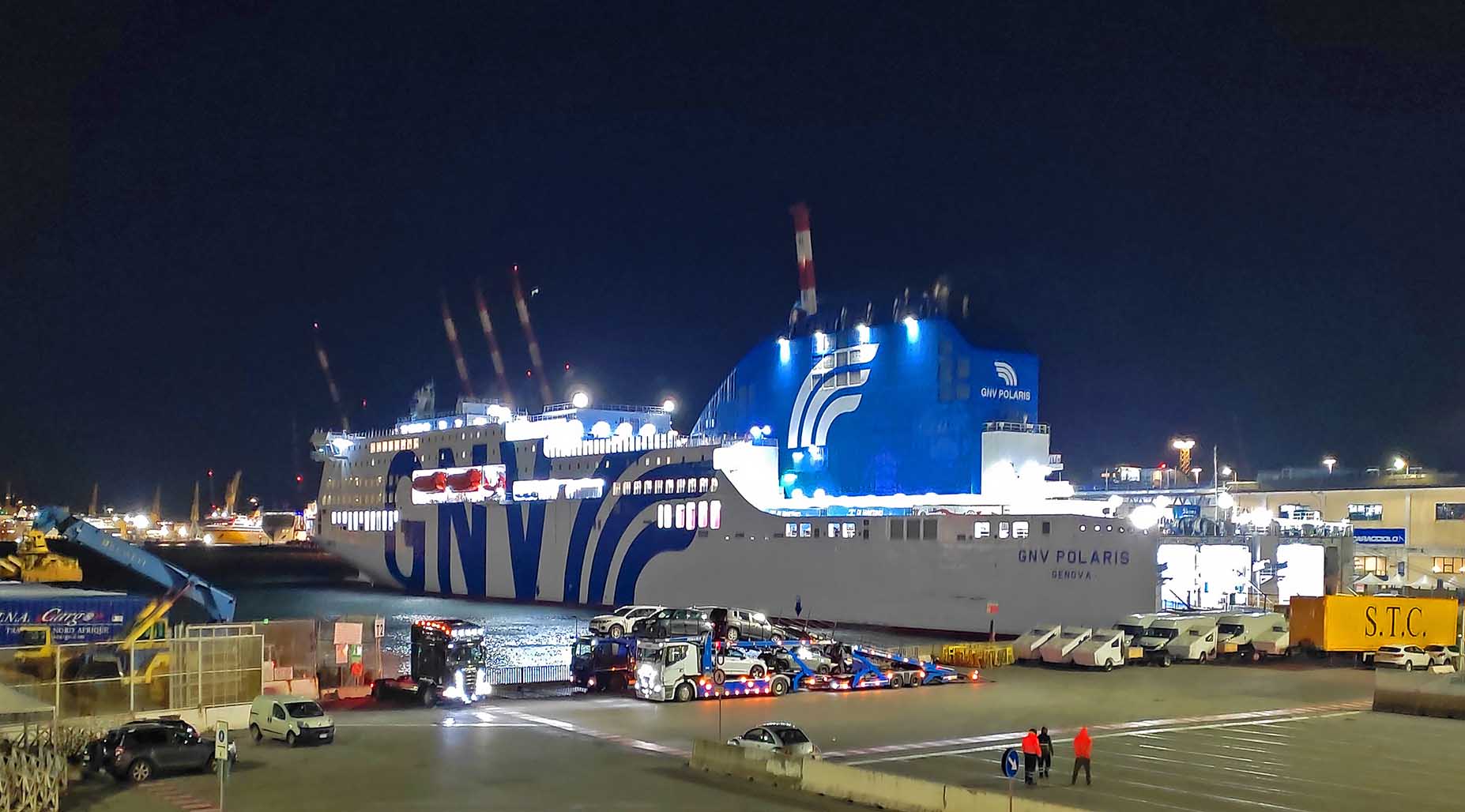 Immagine Presentata ufficialmente a Genova la nuova “GNV Polaris”