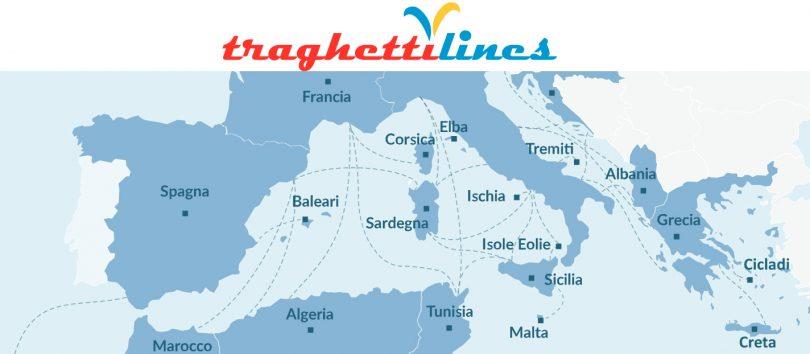 Immagine di sfondo della pagina Traghettilines, voucher per il Moon Day