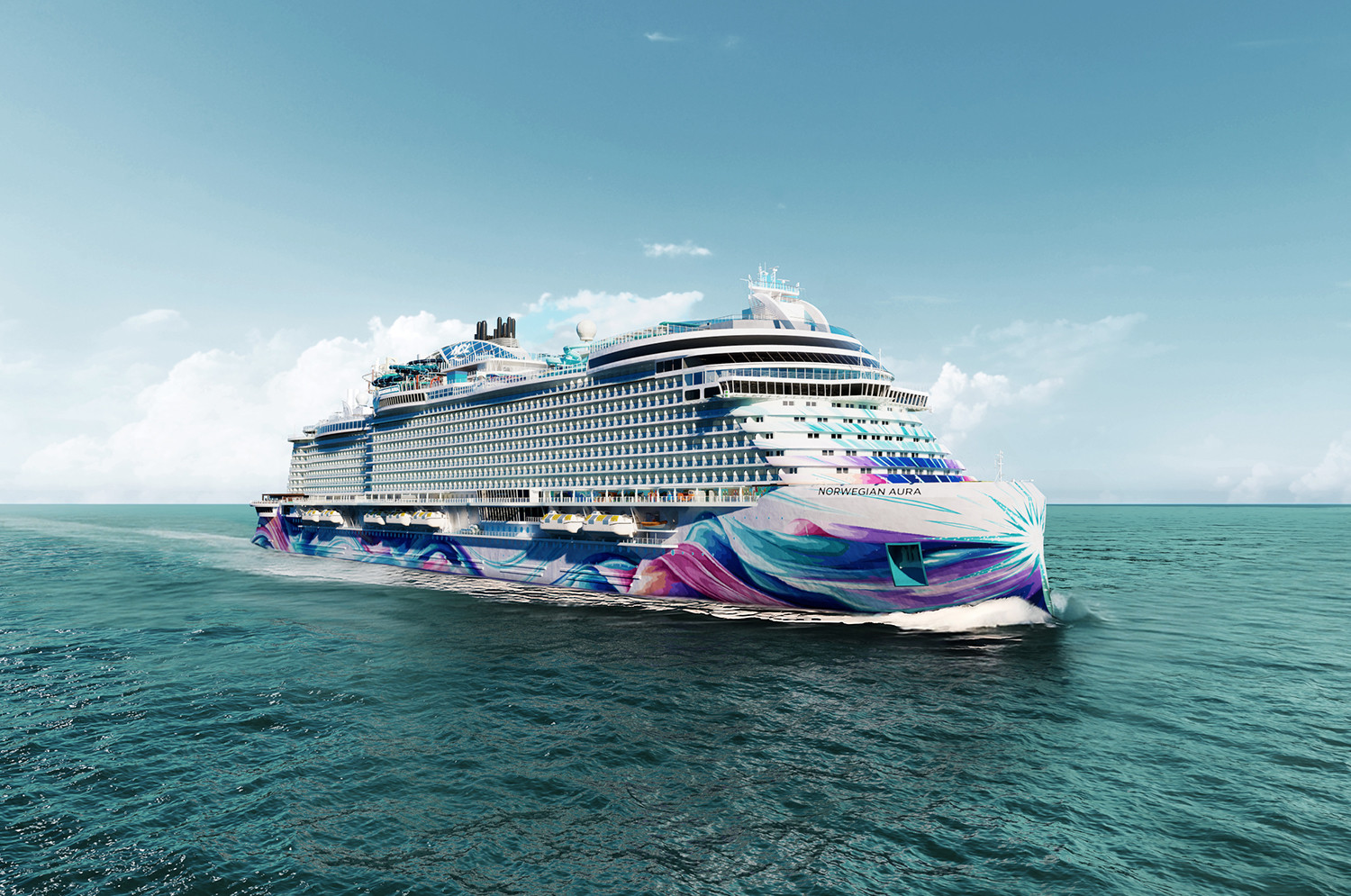 Immagine di sfondo della pagina NCL svela i primi itinerari di Norwegian Aura: partenze da Trieste e Atene