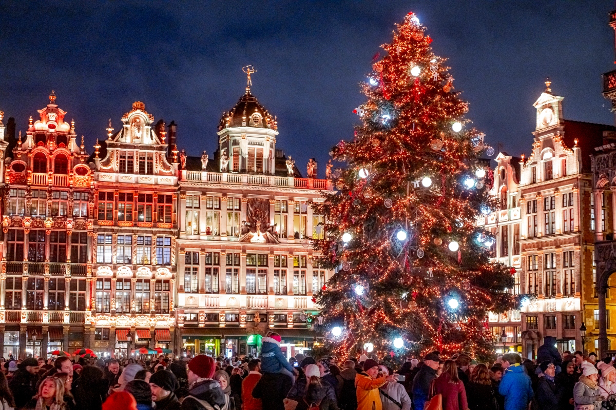 Immagine La meraviglia del Natale a Bruxelles: luci, design e nuove esperienze immersive