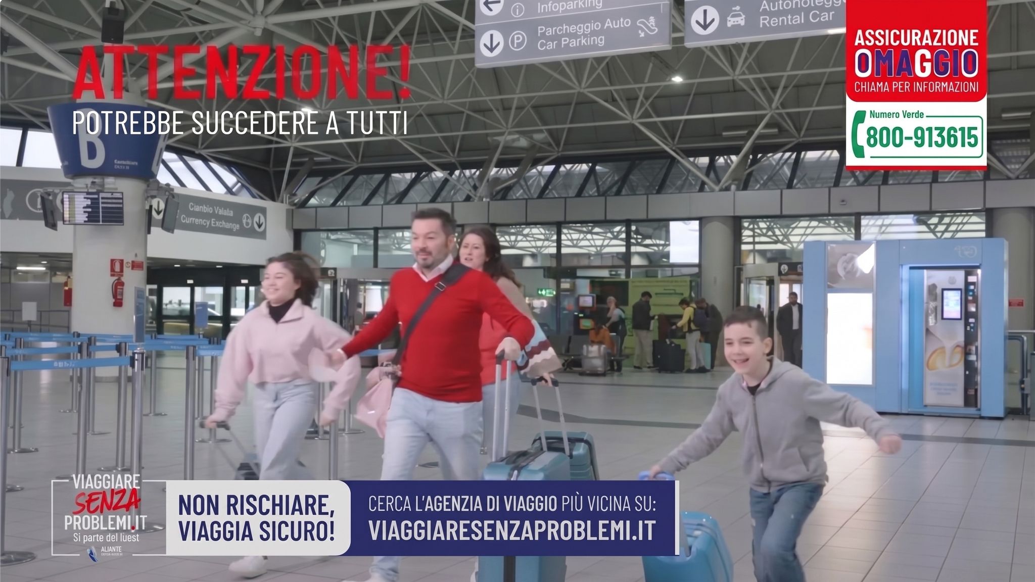 Immagine di sfondo della pagina Prenotare in agenzia conviene: la nuova campagna televisiva di AIAV contro i rischi del fai-da-te