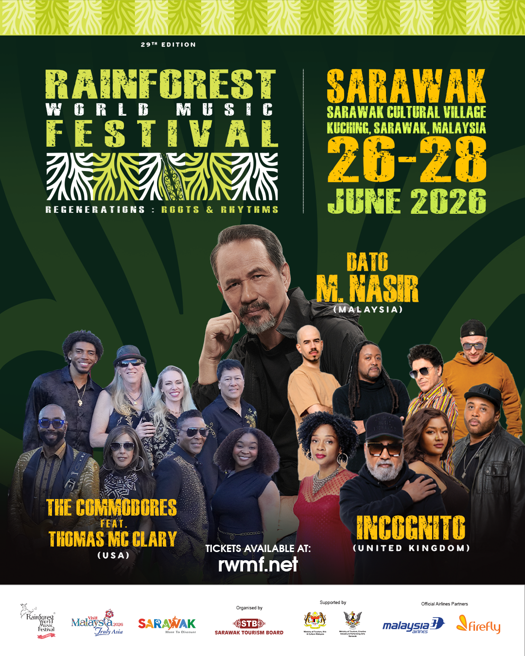Immagine Borneo malese: il Rainforest World Music Festival 2026 celebra musica e culture del mondo