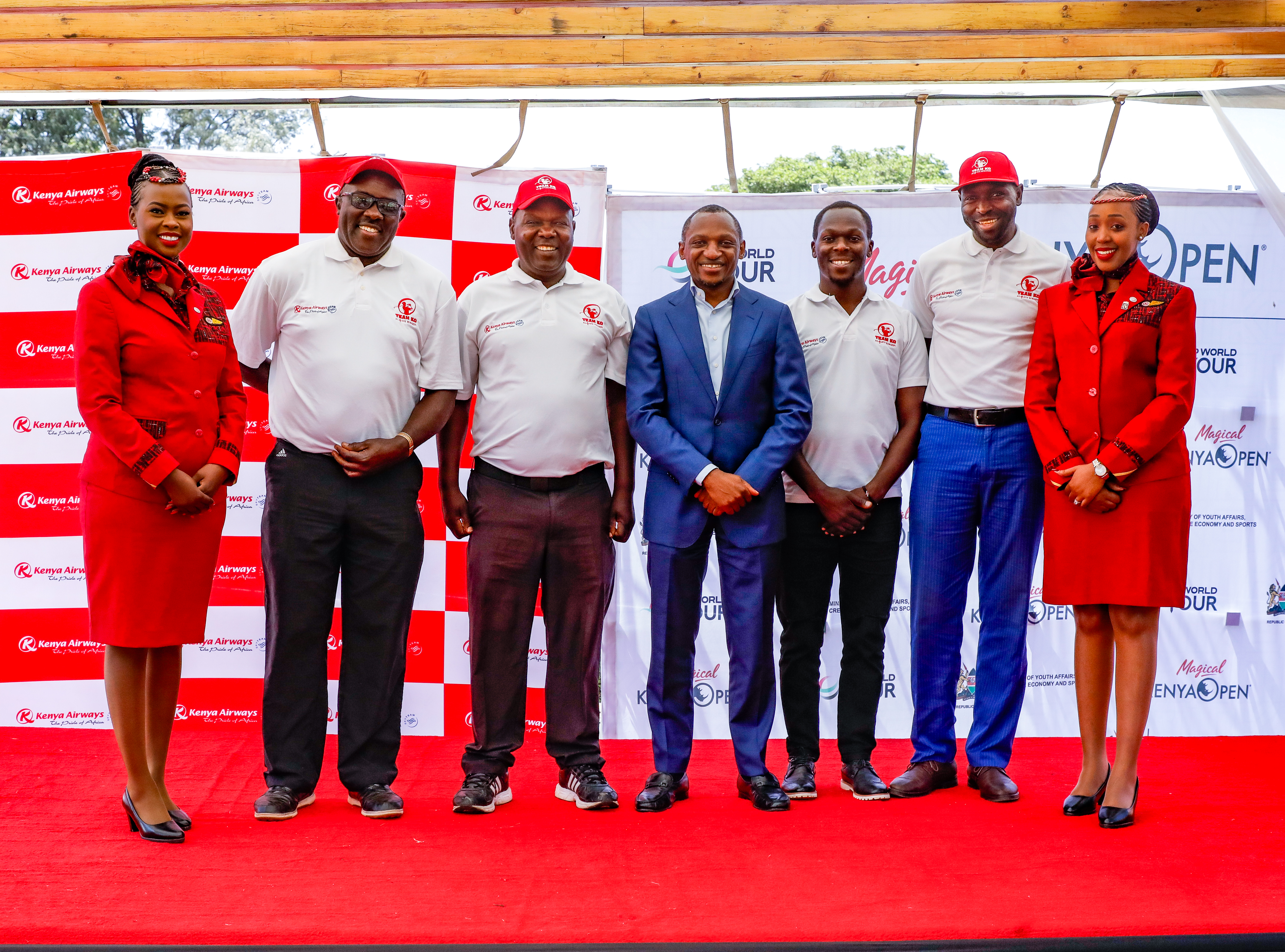 Immagine Kenya Airways Official Airline Partner del Magical Kenya Open 2026