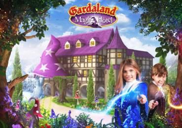 Immagine di sfondo della pagina Gardaland Magic Hotel, apertura a maggio 2019