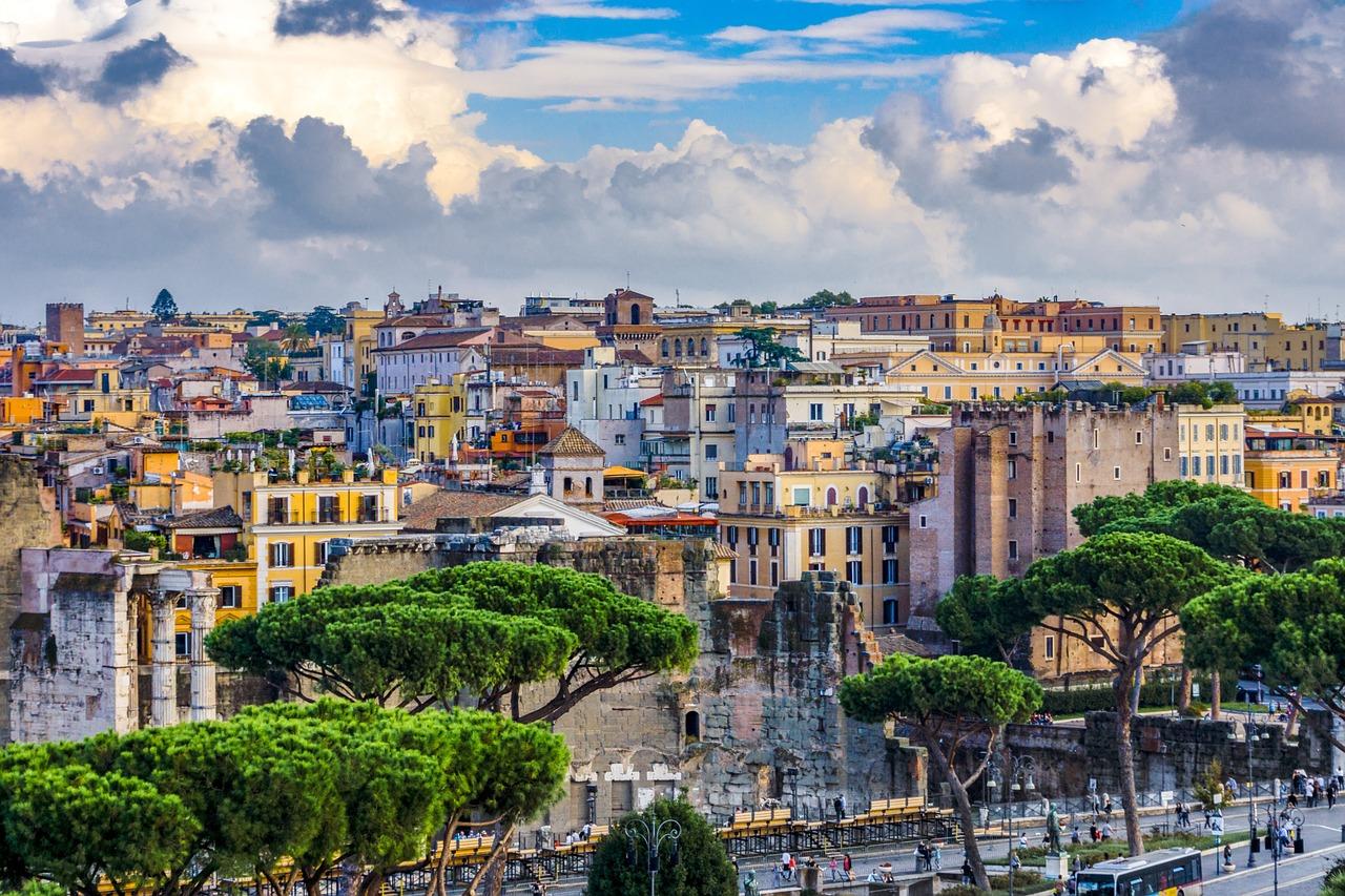 Immagine di sfondo della pagina Viaggio in Italia, la scommessa di American Express