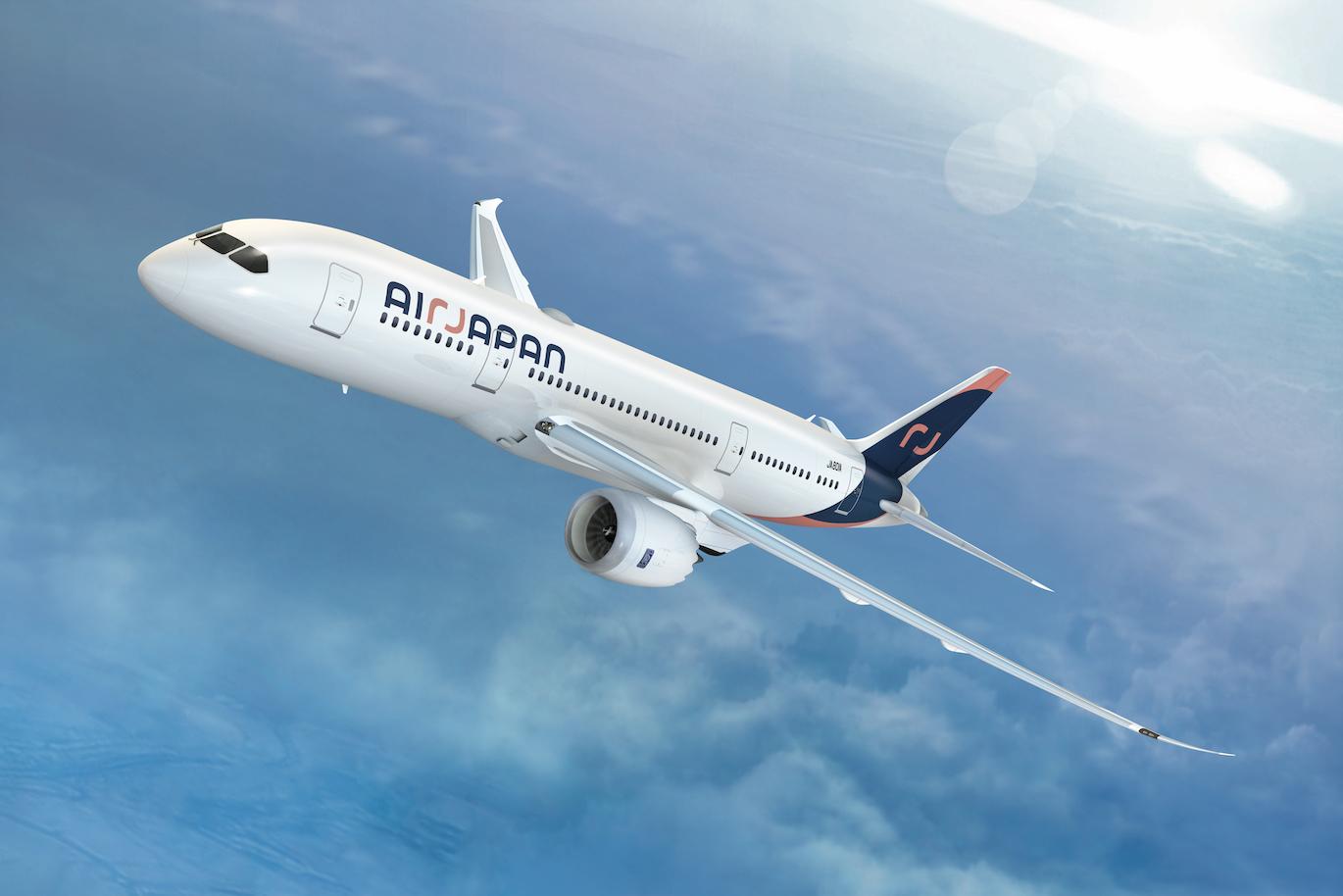 Immagine di sfondo della pagina Air Japan: la nuova compagnia firmata ANA