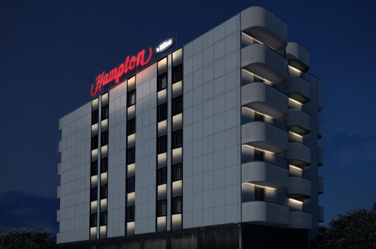 Immagine di sfondo della pagina Hampton by Hilton aprirà a Roma Nord nel 2022