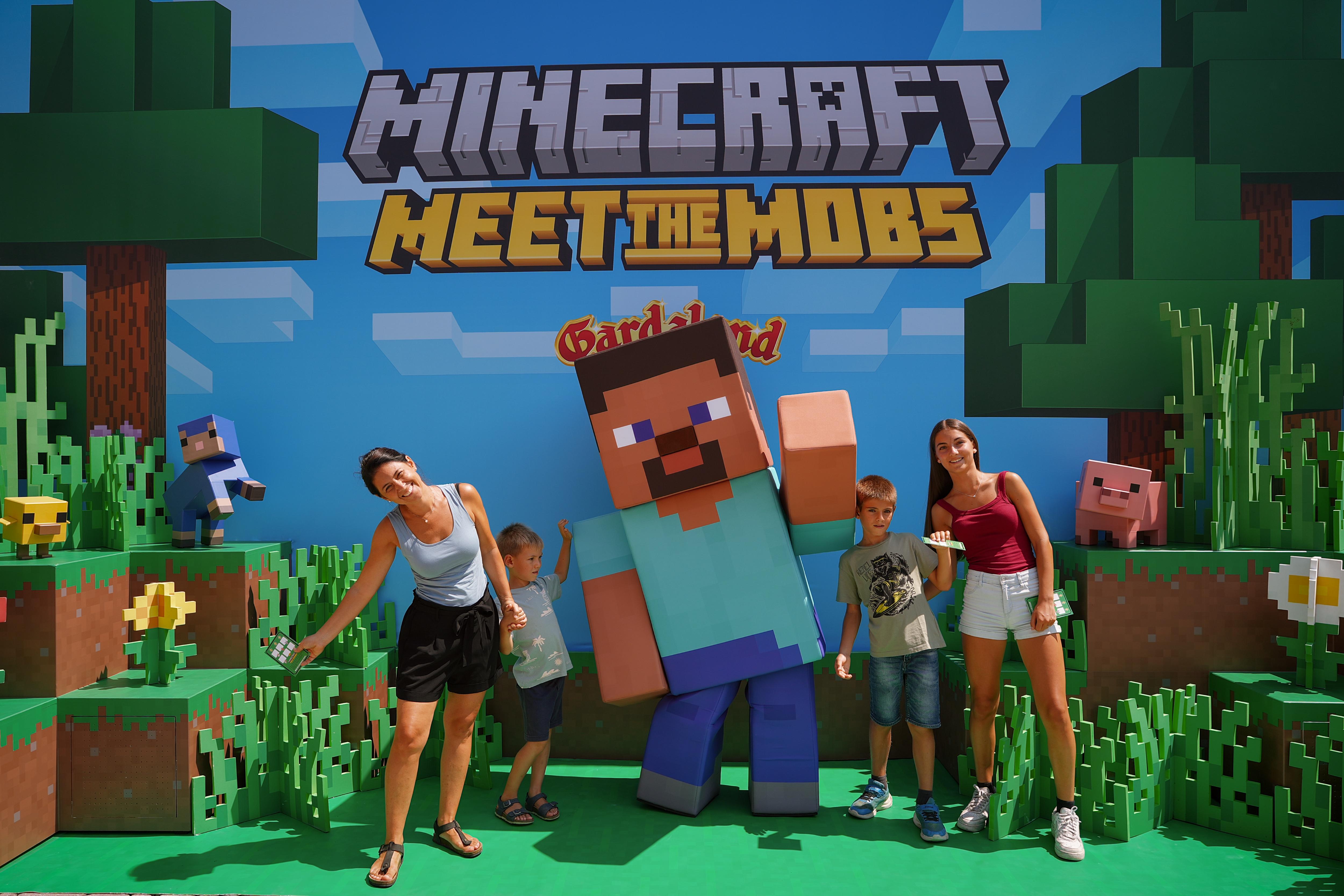 Immagine Gardaland porta Minecraft in Italia: al via "Minecraft Meet the Mobs", evento esclusivo fino al 28 agosto