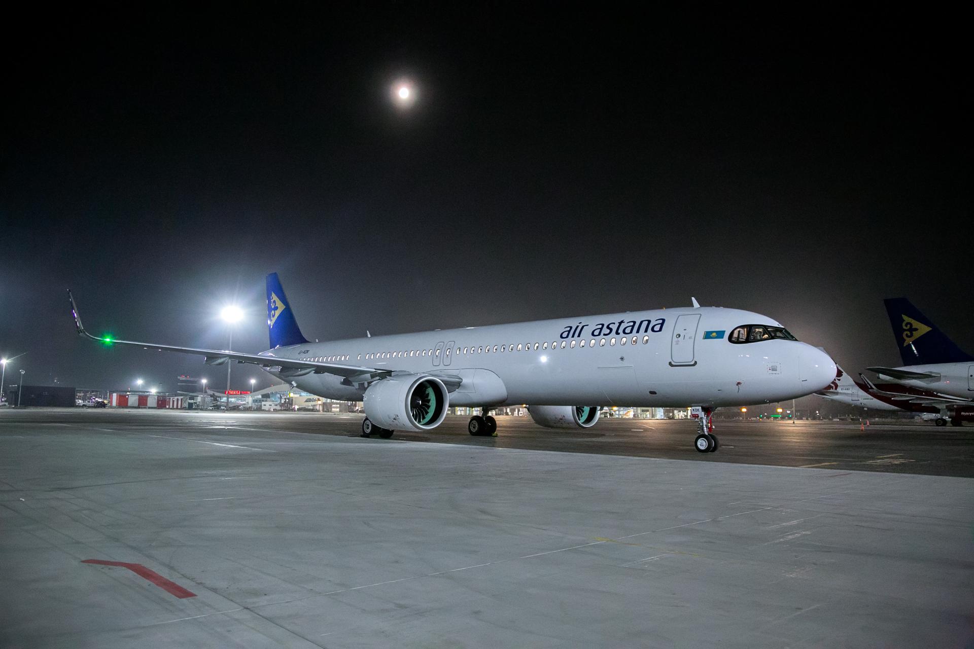 Immagine Air Astana amplia la flotta con un nuovo Airbus A321neo