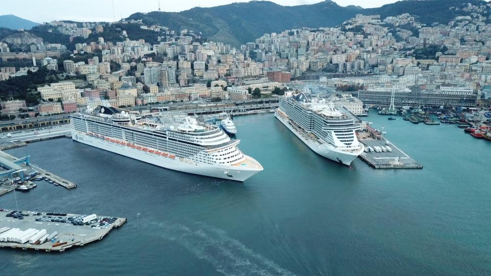 Immagine di sfondo della pagina MSC Crociere, stop alle crociere fino al 31 luglio