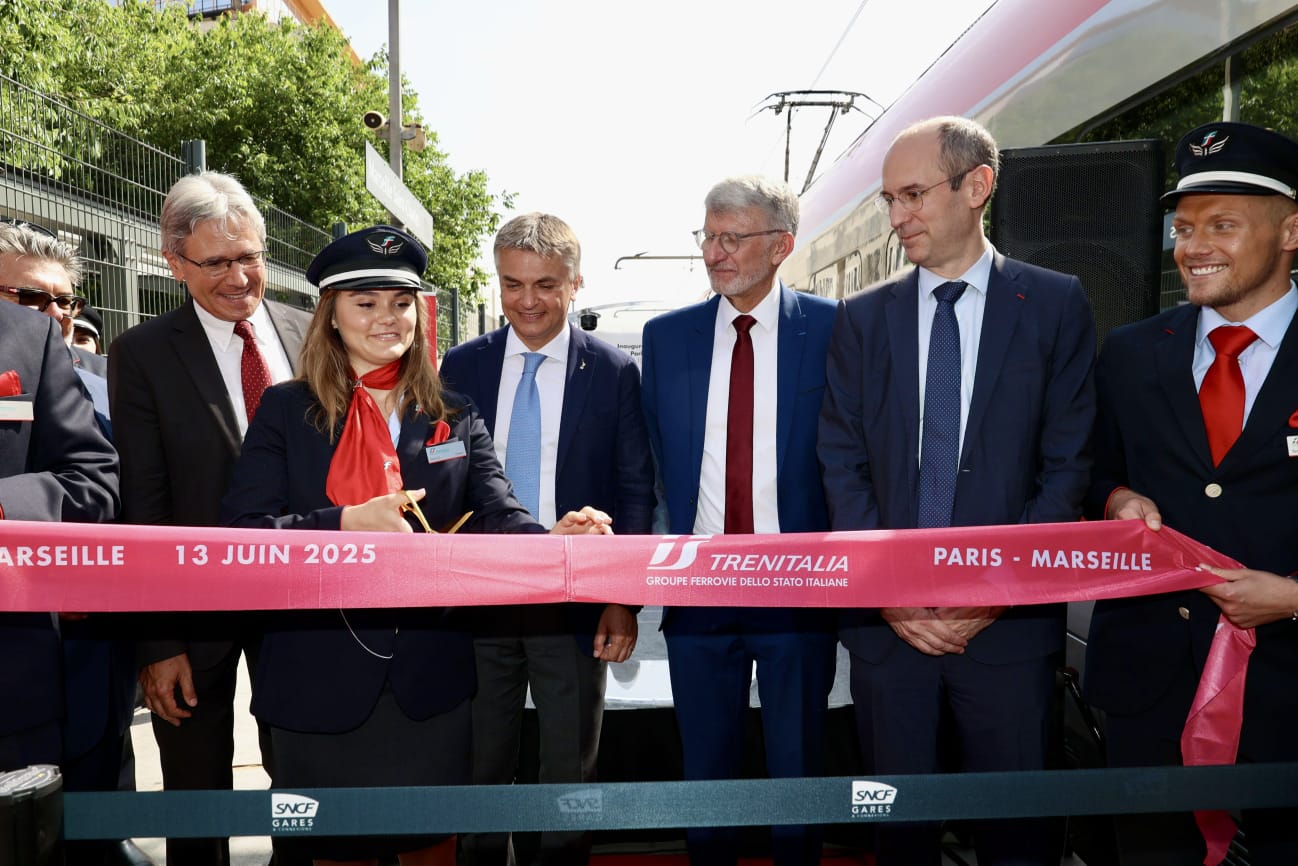 Immagine Trenitalia France: Frecciarossa sfreccia nel Sud della Francia con il nuovo Parigi - Marsiglia