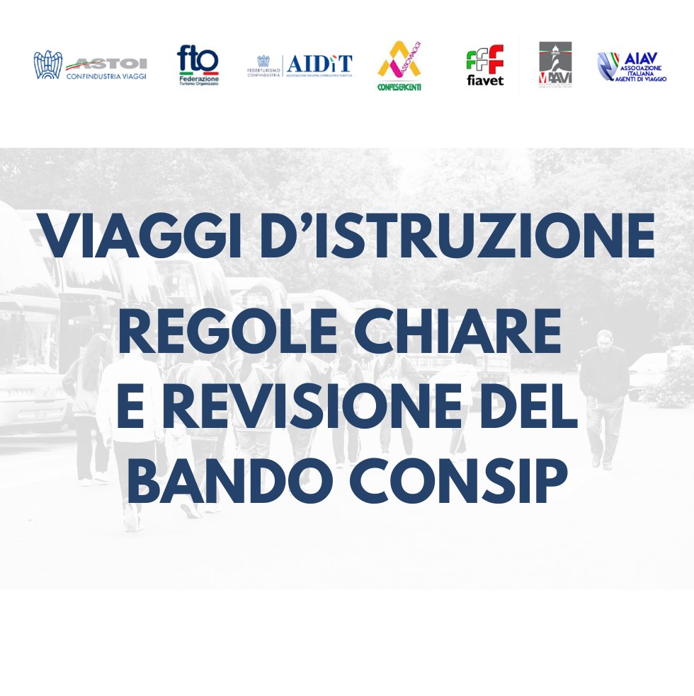 Immagine Viaggi d’istruzione, la richiesta delle associazioni: regole chiare e revisione del bando Consip