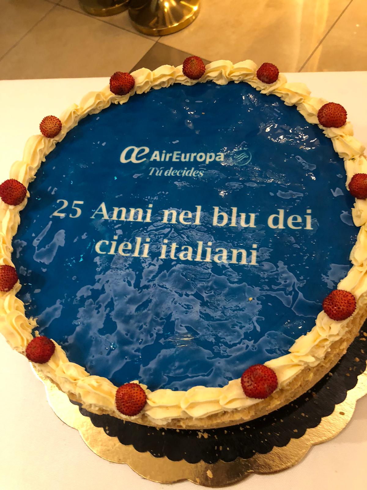 Immagine Venticinque anni in Italia: la festa di Air Europa