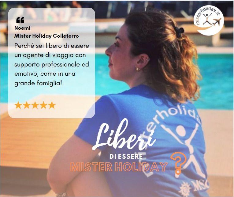 Immagine di sfondo della pagina Mister Holiday: nuova campagna social