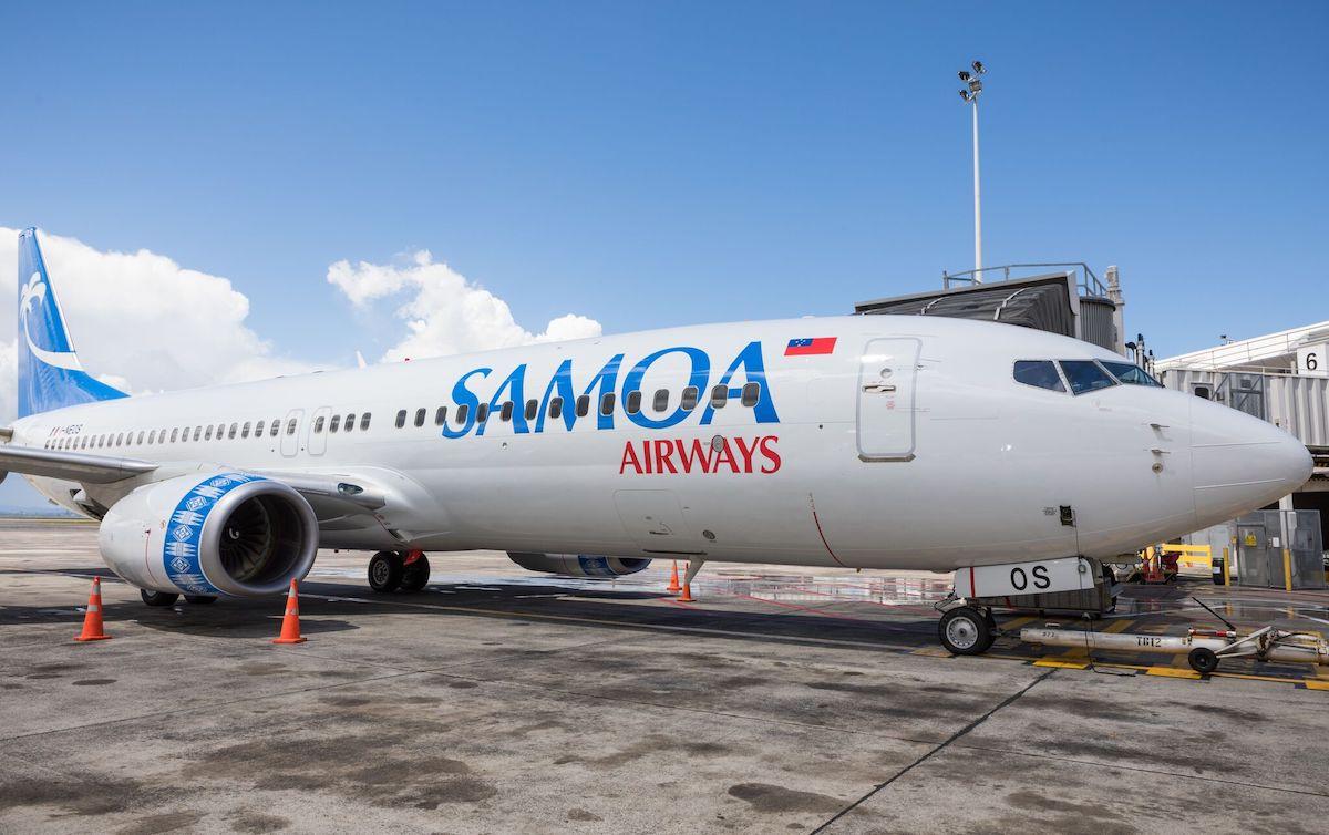 Immagine di sfondo della pagina Samoa Airways, ok da Dip Usa ai voli interni