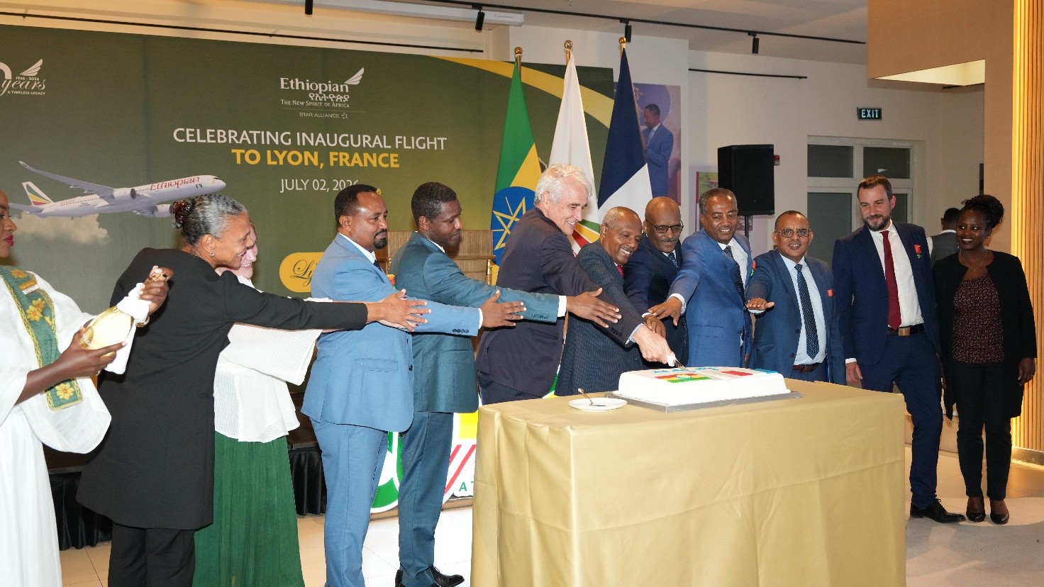 Immagine Ethiopian Airlines inaugura il nuovo collegamento passeggeri per Lione