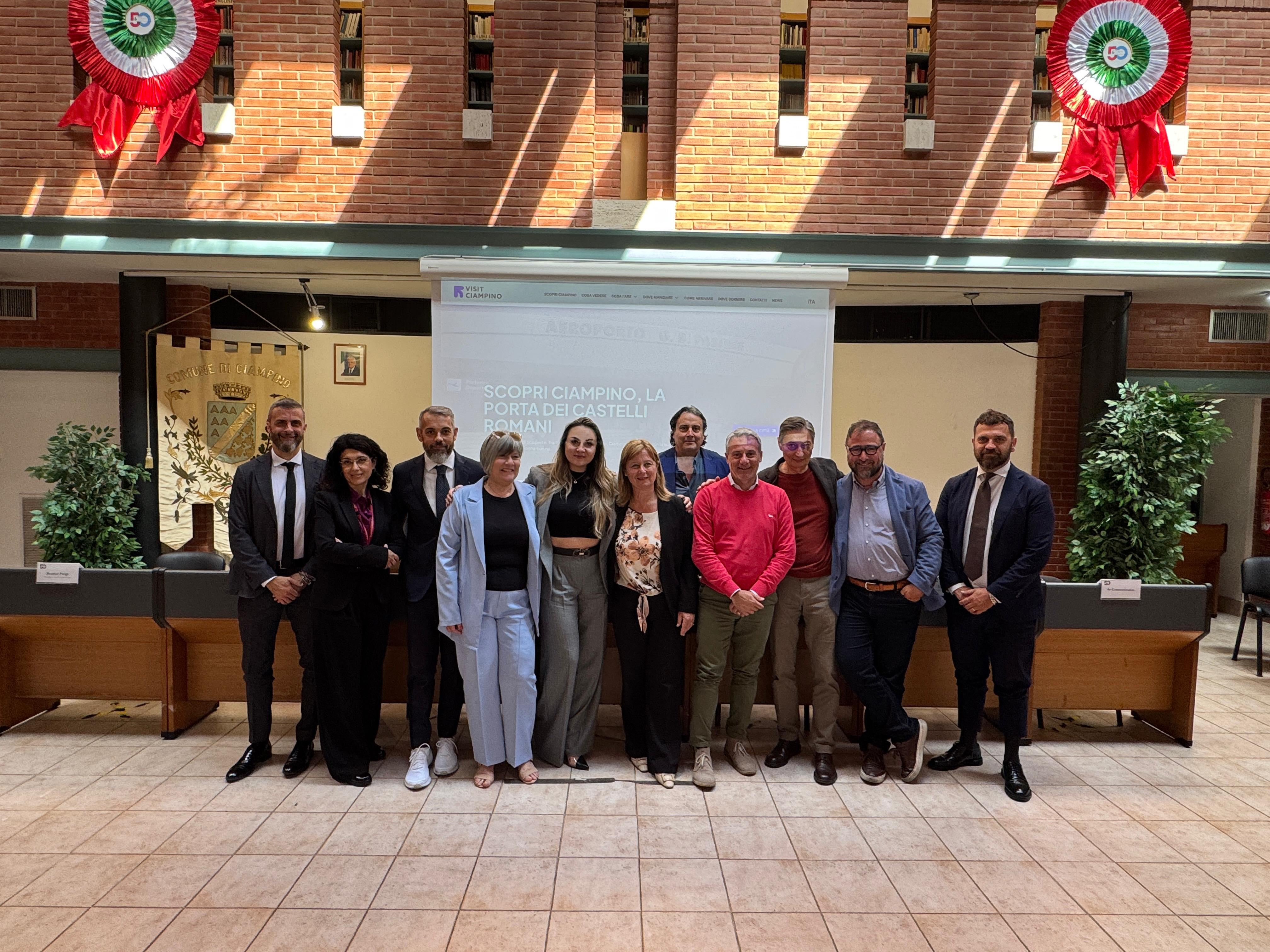 Immagine di sfondo della pagina Ciampino diventa destinazione: presentato il portale Visit Ciampino