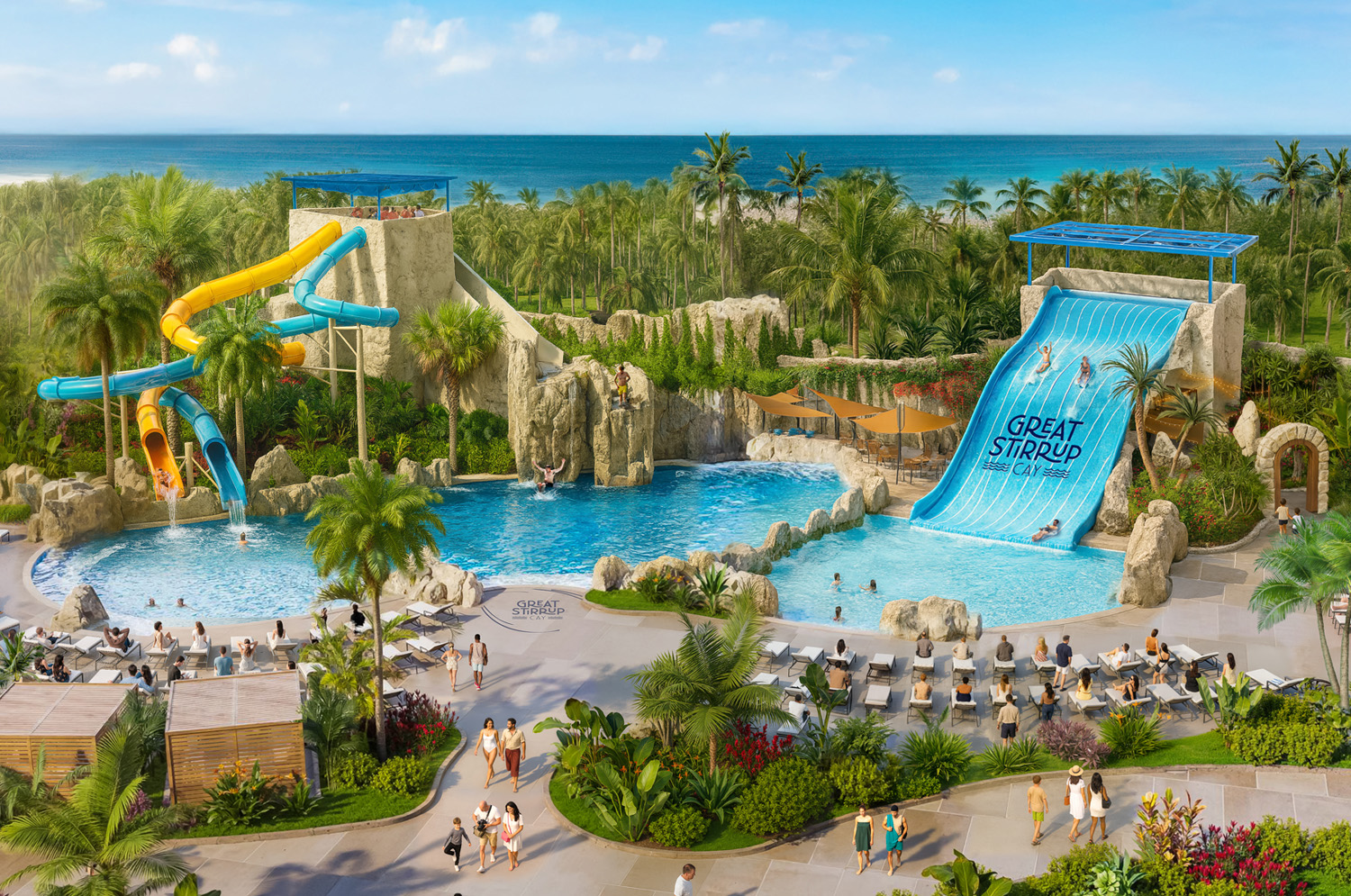 Immagine di sfondo della pagina Norwegian Cruise Line lancia il Great Tides Waterpark: nuova attrazione alle Bahamas nel 2026