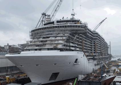 Immagine di sfondo della pagina MSC Crociere, primi passi in mare per MSC Seaside