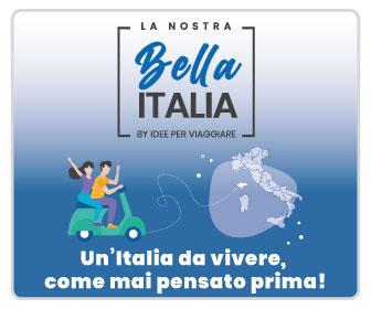 Immagine di sfondo della pagina Idee per Viaggiare lancia le esperienze in Italia