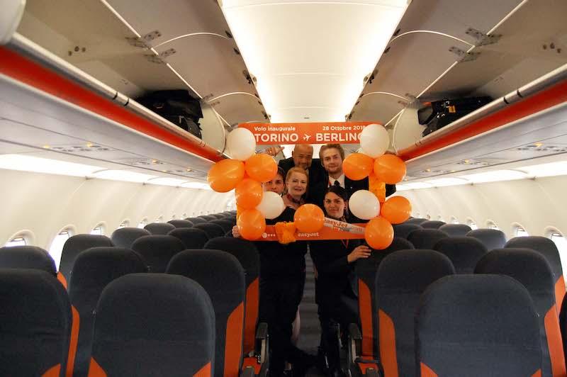 Immagine di sfondo della pagina easyJet, al via il Torino-Berlino