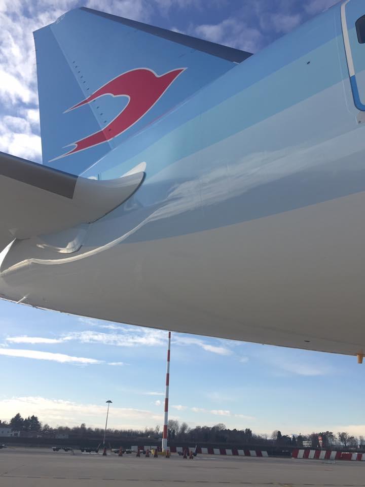 Immagine di sfondo della pagina Neos, ecco il nuovo B787-9 Dreamliner