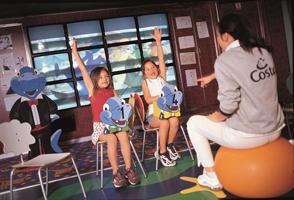 Immagine di sfondo della pagina Spin Master, divertimento assicurato per i bambini sulle navi Costa Crociere
