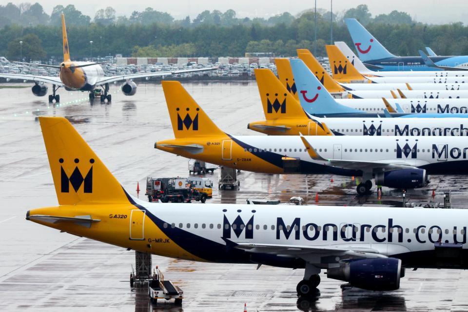 Immagine di sfondo della pagina Monitoraggio Enac aeroporti per fallimento Monarch