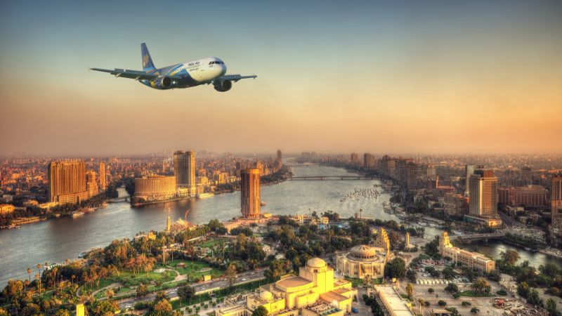 Immagine Nile Air: voli Bergamo–Il Cairo in autunno con operativo rafforzato