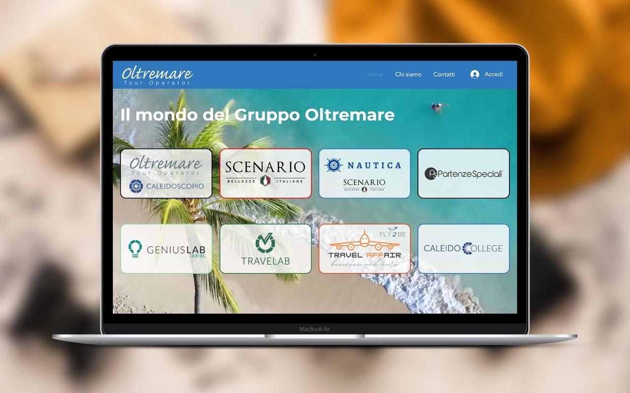 Immagine di sfondo della pagina Una nuova dashboard per il Gruppo Oltremare