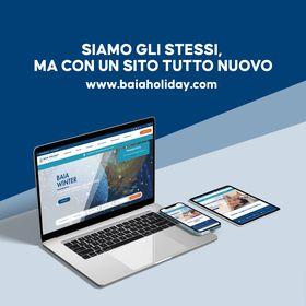 Immagine di sfondo della pagina Nuovo sito per Baia Holiday