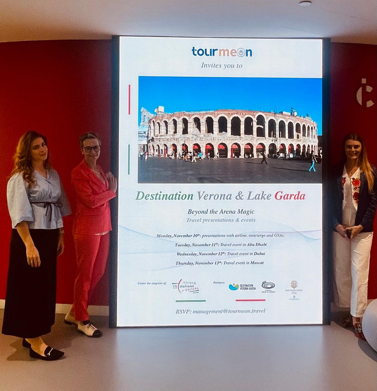 Immagine di sfondo della pagina Verona e Lago di Garda: successo per il roadshow in Oman ed Emirati Arabi Uniti