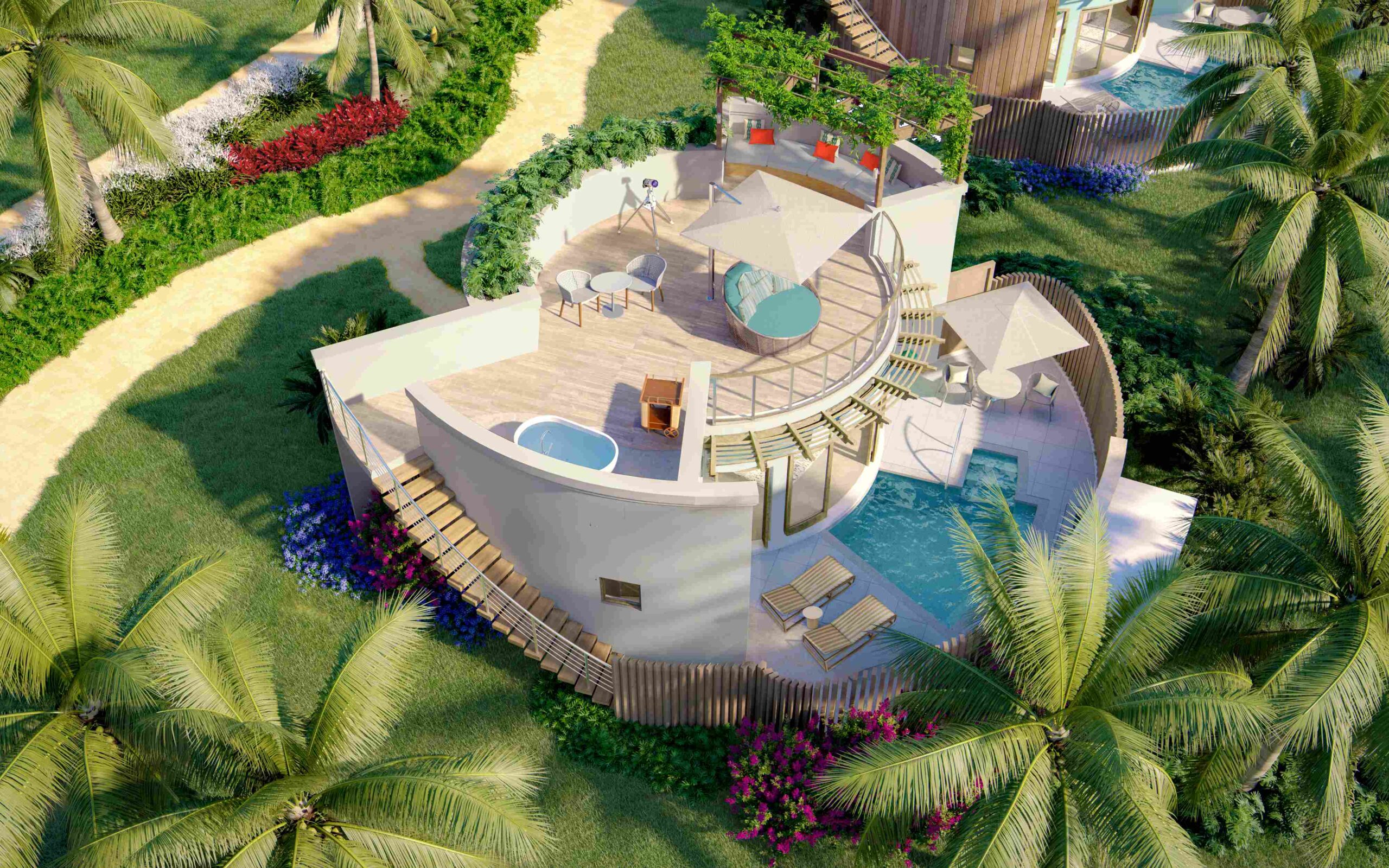 Immagine Sandals Saint Vincent svela le nuove Rondoval con piscina privata