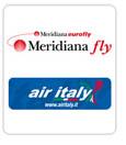 Immagine di sfondo della pagina Meridiana fly e Air Italy: un unico sito