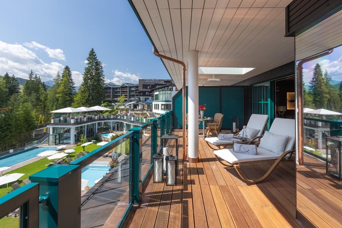 Immagine di sfondo della pagina Cinque nuove suite per l’Astoria Resort Seefeld 