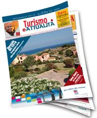 Immagine di sfondo della pagina TURISMO&ATTUALITA’: in distribuzione, e in versione SFOGLIABILE ON LINE il numero 3, febbraio 2010. COVER STORY : Per P&V l’estate si chiama Calarossa. SPECIALE BIT, prima parte 
