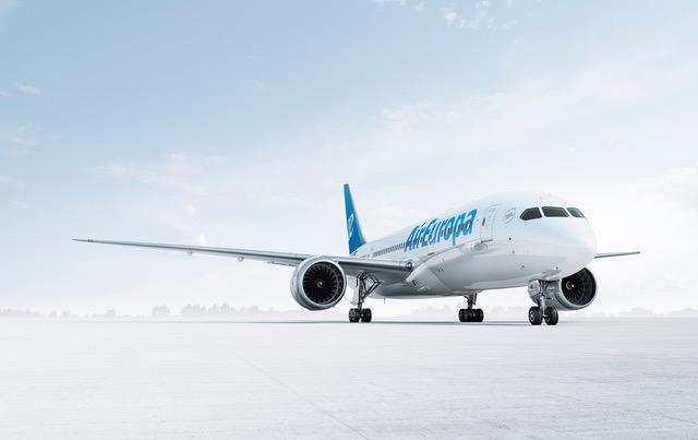 Immagine di sfondo della pagina Air Europa ritorna in America Latina 