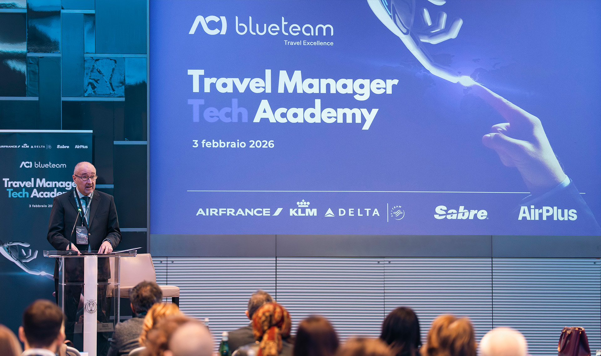 Immagine Travel Manager Academy 2026: ACI blueteam tra innovazione e Business Travel
